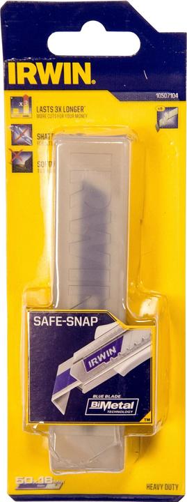 Actual product image Irwin Snapoff blade 18mm BiMet 50pcs. (Replacement blade)