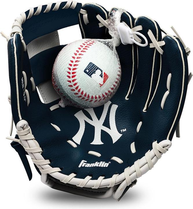 Franklin New York Yankees Squadra Guanti e Palloni (9.50")
