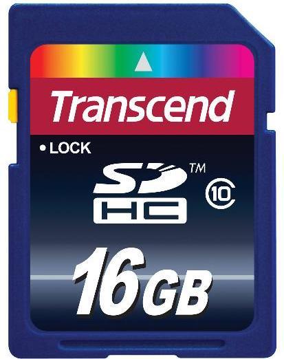 Image du produit Transcend TS16GSDHC10 - Carte SD de 16 Go (16 Go, SDHC, U3)