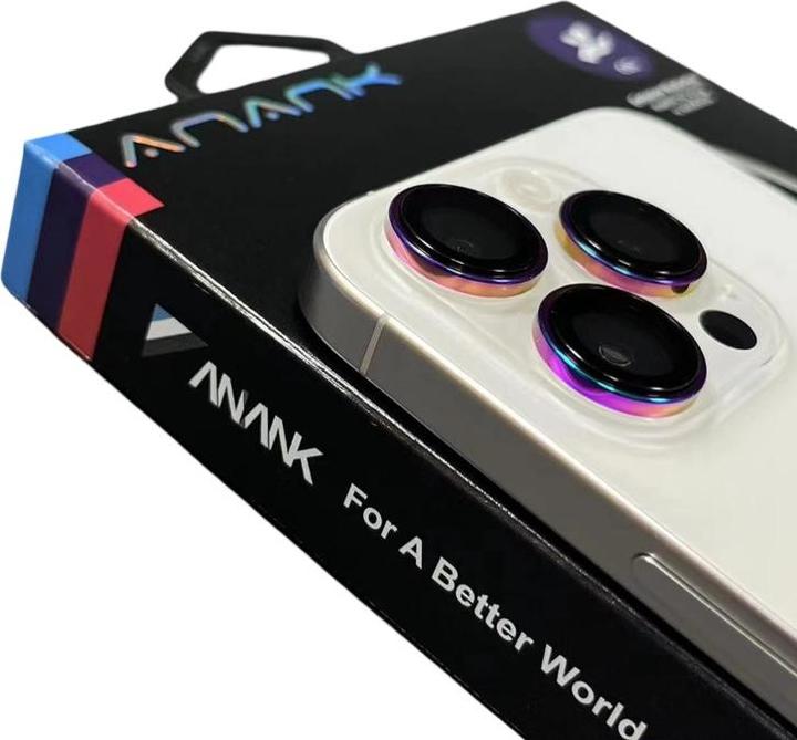 Produktbild Anank iPhone 16 Pro / 16 Pro Max - Rückkamera Panzerglas - Safir-Material mit GIA Zertifikat, Geflam (1 Stk., Apple iPhone 16 Pro, Apple iPhone 16 Pro Max)