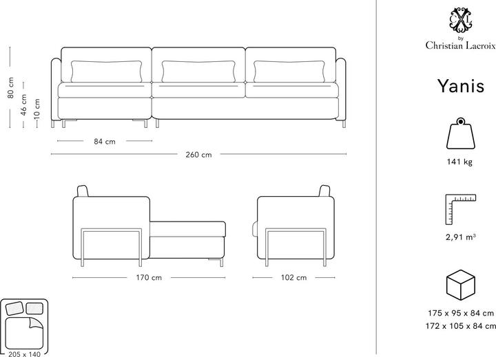 Produktbild CXL by Christian Lacroix Yanis (Ecksofa)