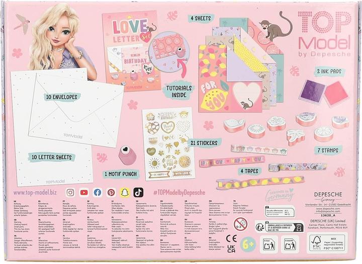 Immagine prodotto Magni DEPESCHE TOPModel Love Letter-Set JUICY