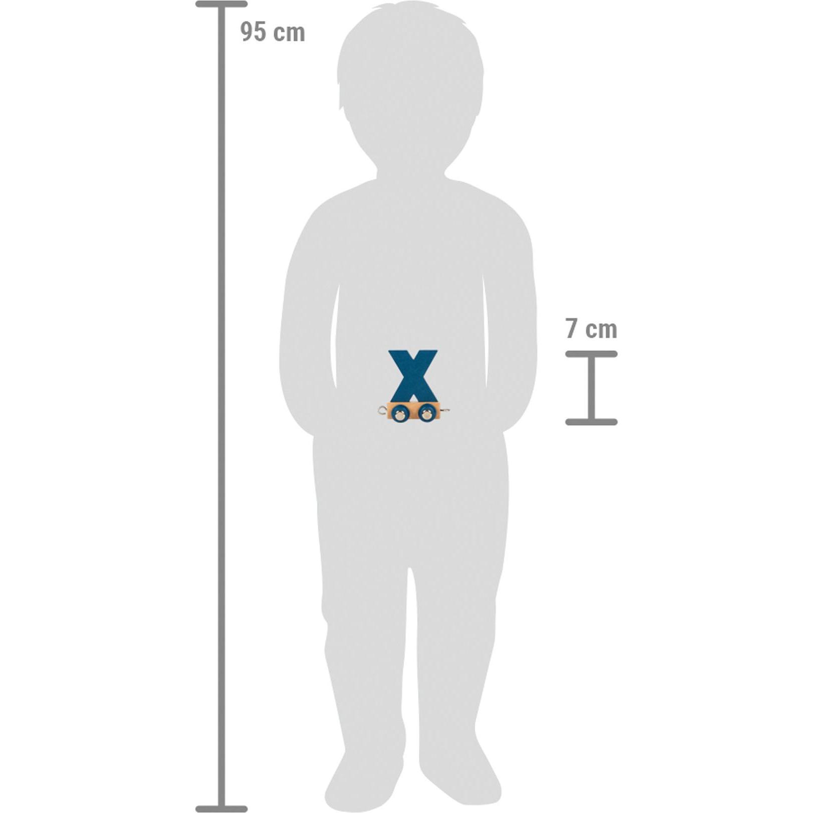 Thumbnail - small foot, Holzbuchstaben + Stoffbuchstaben, Buchstabenzug Polar X