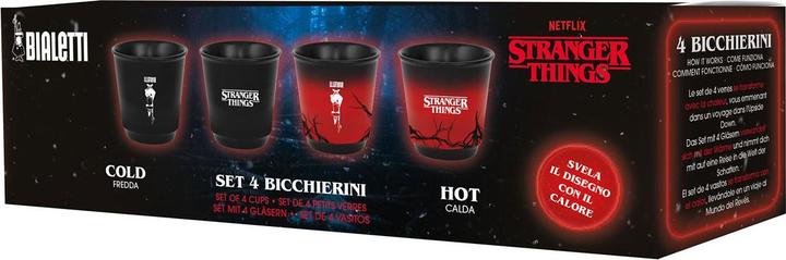 Produktbild Bialetti Espresso Becher Stranger Things (90 ml, 4 x)