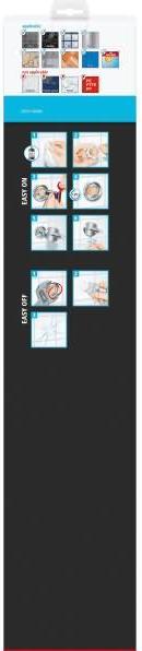 Actual product image tesa SMOOZ Towel rail two-arm incl. adhesive solution without drilling