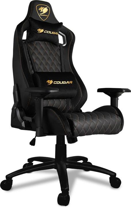 Produktbild Cougar Armor S Black 3MASBNXB.0001 Gaming chair ARMOR S Black/ Adjustable Design/Black/Black