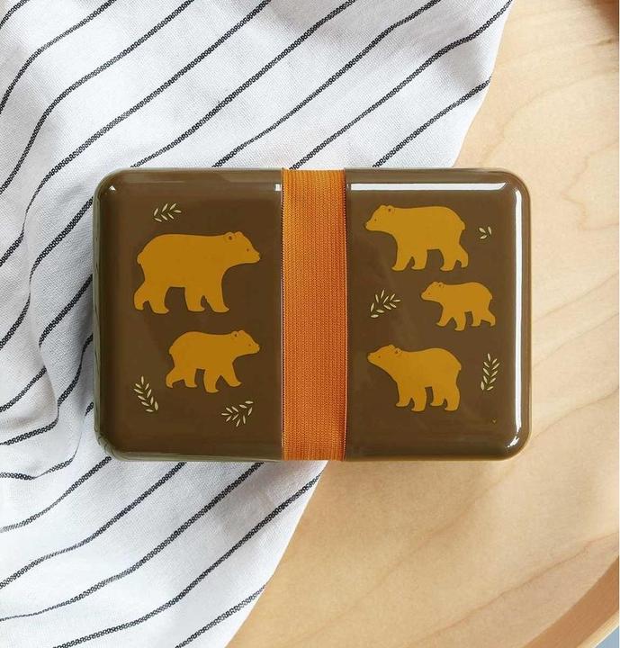 Immagine prodotto A Little Lovely Company Lunch Box Orso SBBEBR48 marrone 18x6x12cm