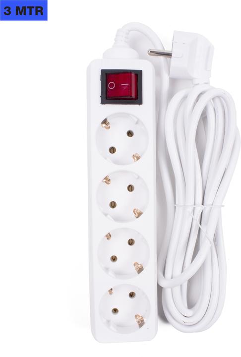 Actual product image Benson Electric Verlängerungssteckdose (4 x, 3 m)
