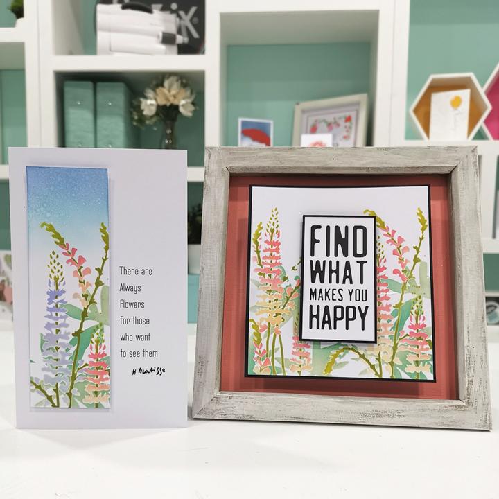 Produktbild Sizzix Layered Stencils Layered Wildflowers 4Stück