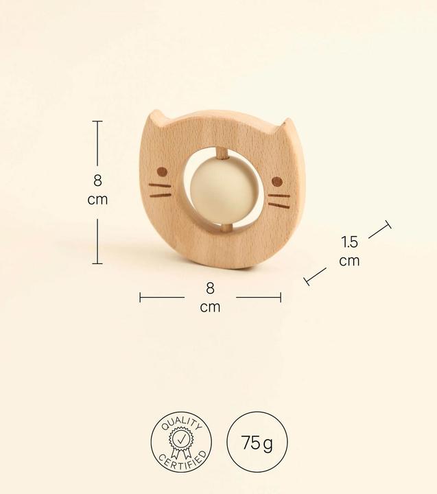 Actual product image Esmée Bite ring (3 Months)