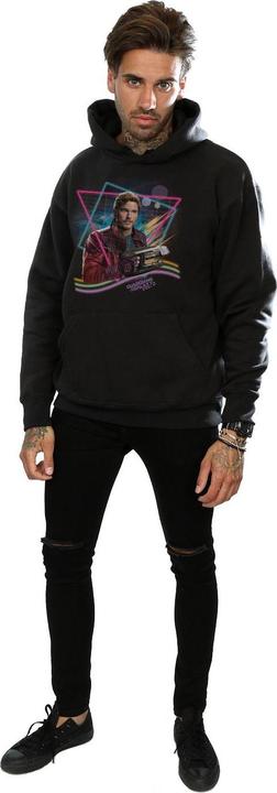 Image du produit - Sweat à capuche GUARDIANS OF THE GALAXY NEON STAR LORD - Homme (XL)