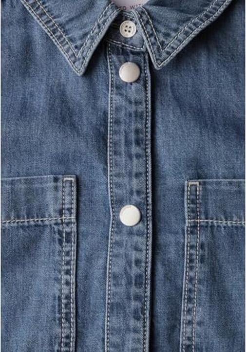 Immagine prodotto Street One Camicia jeans con colletto, maniche lunghe e tasche (38)