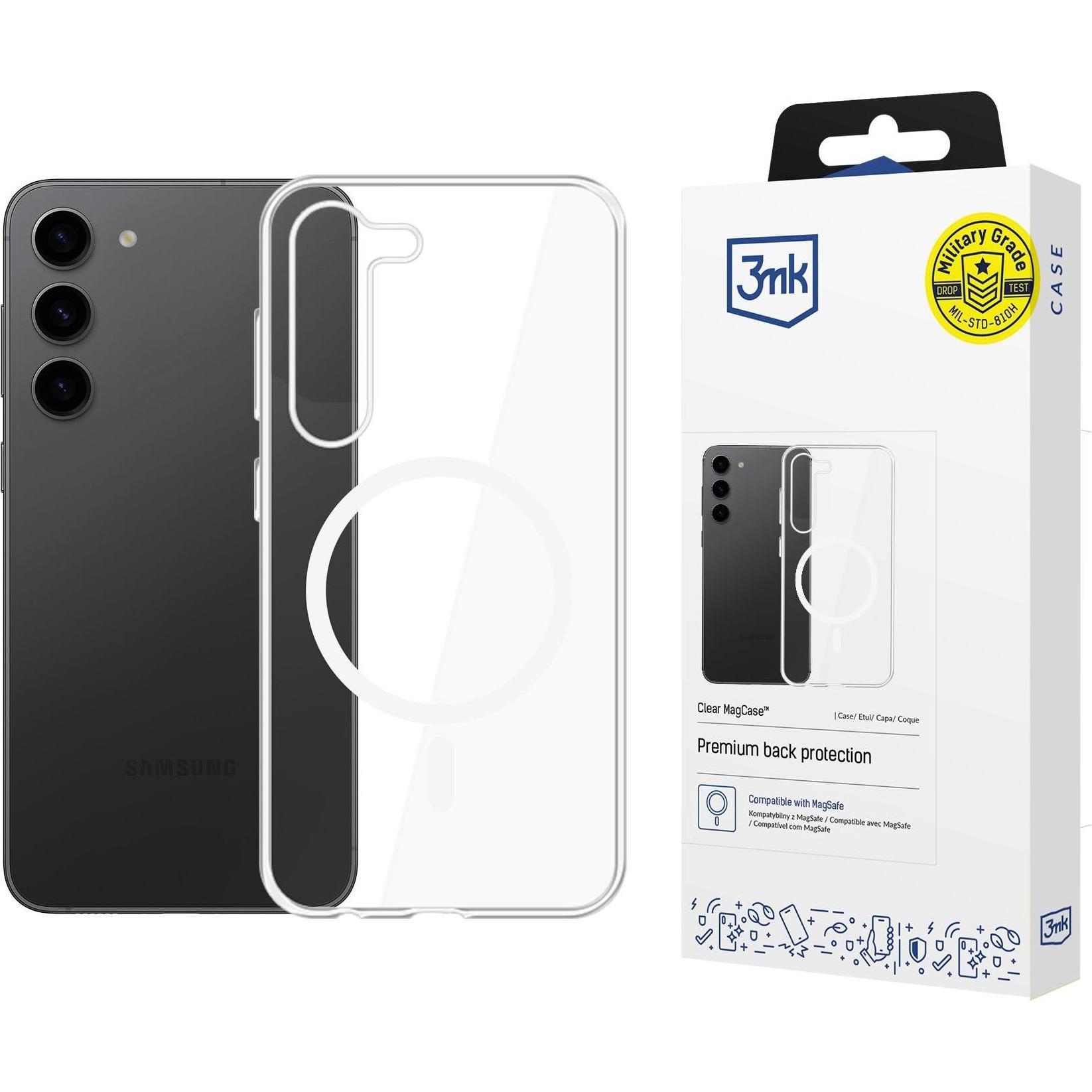 3Mk Trasparente Magcase Sam S23 5G (Samsung Galaxy A23 5G), Cover Smartphone,