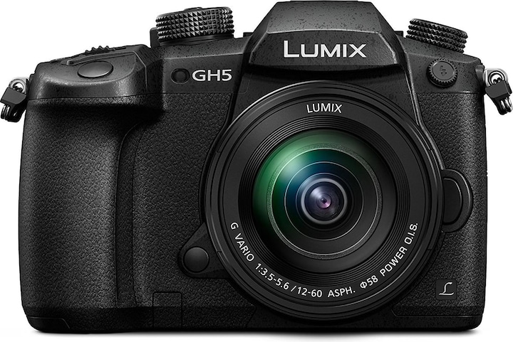 Lumix DC-GH5 (12 - 60 mm, 20.30 Mpx, Micro Four Thirds)
