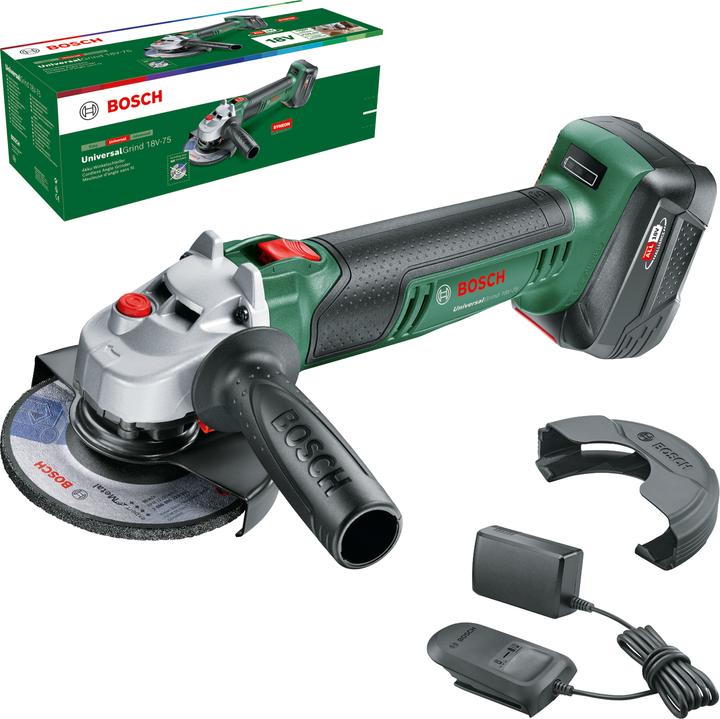 Actual product image Bosch Home & Garden UniversalGrind 18V-75 (125 mm)