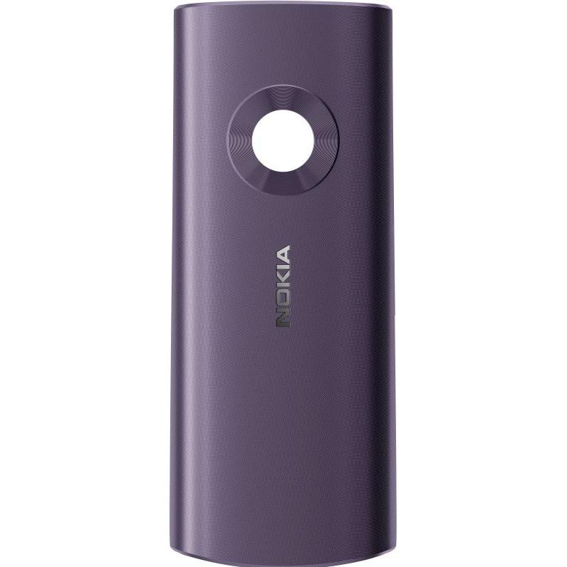 Nokia Coperchio della batteria per 110 4G 2nd Edition, viola, Cellulare con tasti