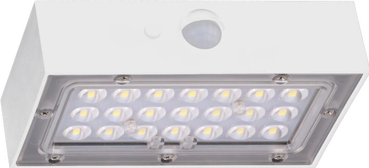 Tracon LED solar wall light with motion detector (350 lm, IP65)