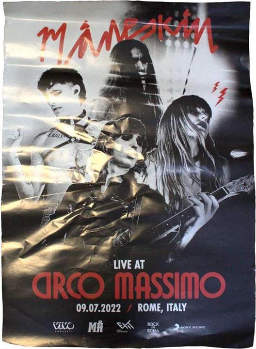 Immagine prodotto Maneskin Poster