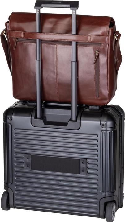 Actual product image Jost Skagen briefcases messenger leather 38 cm laptop compartment