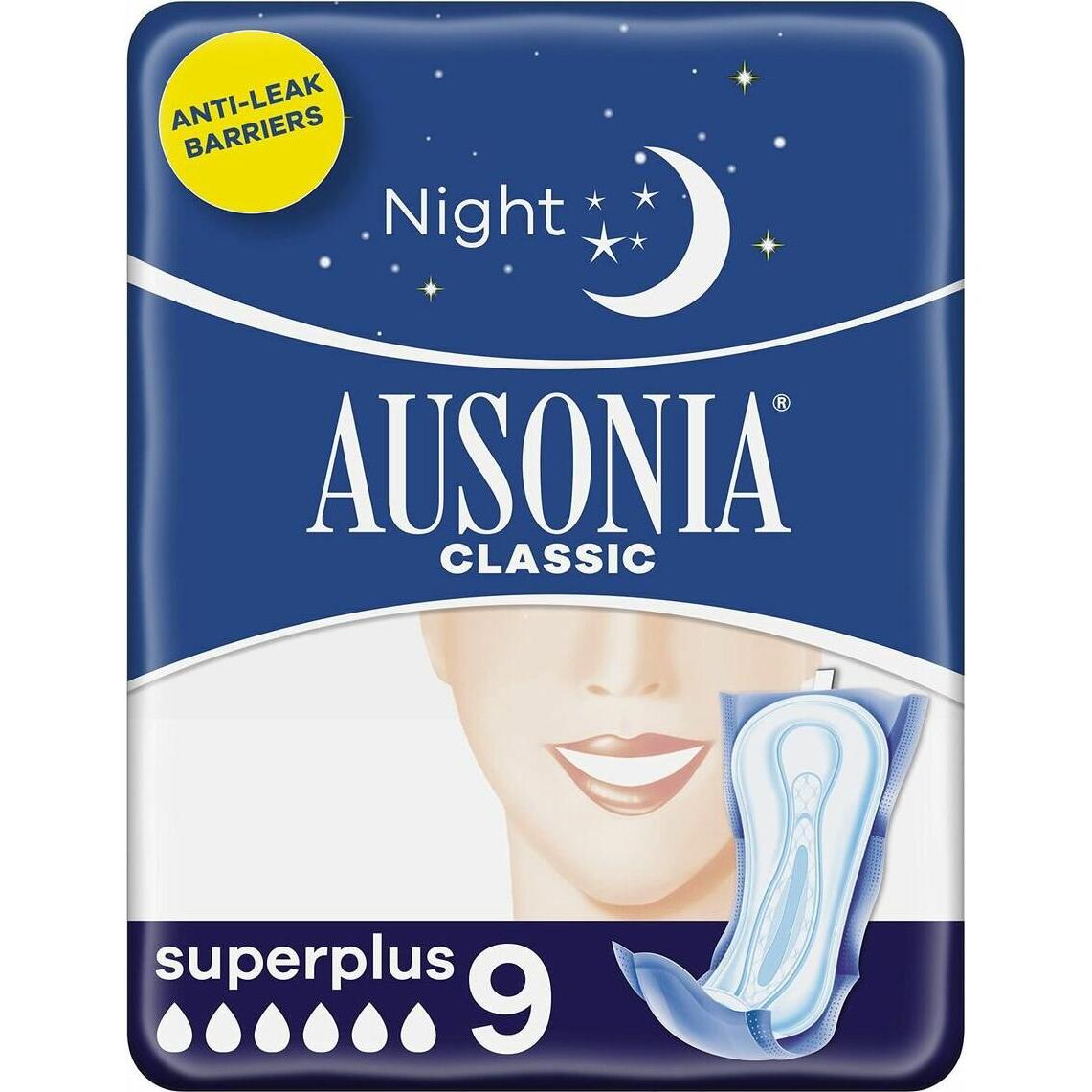 Ausonia, Binden, C Azul Noche Superplus 9 Uds