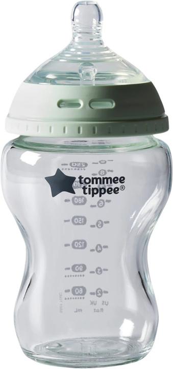 Actual product image Tommee Tippee Closer to Nature baby bottle glass (250 ml)
