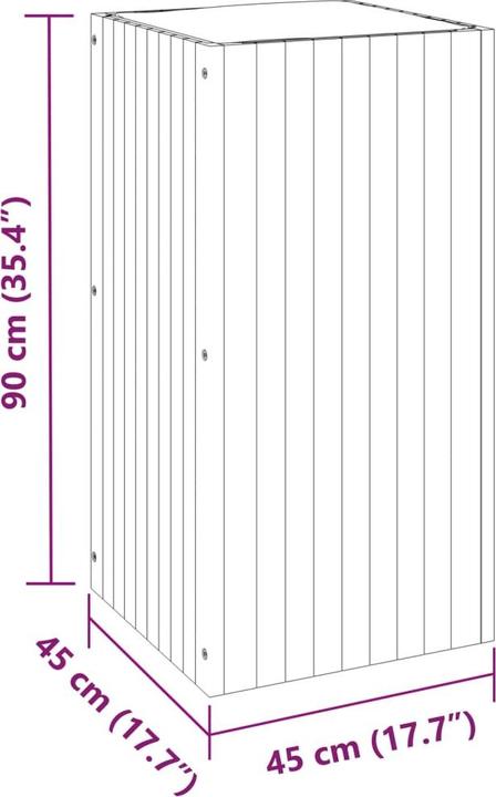 Image du produit vidaXL Bac à plantes Acacia