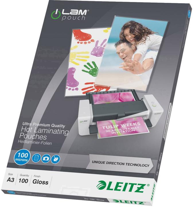 Image du produit Leitz Feuille de plastification (A3, 100 pcs, 100 µm)