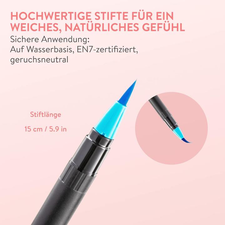 Immagine prodotto Int!rend Brush Pen Aquarell-Set (51-teilig) (51x)