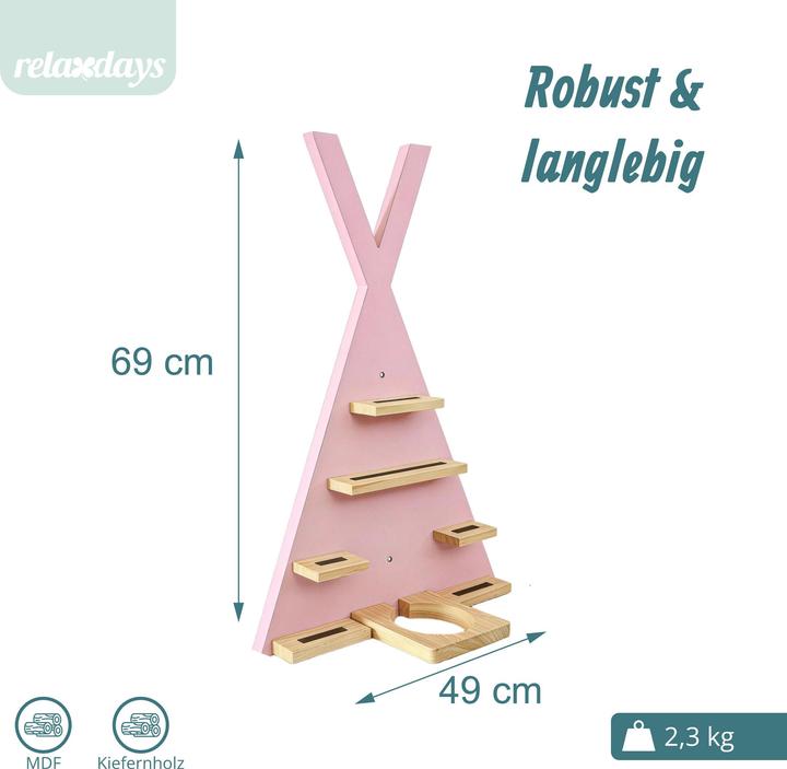 Actual product image Relaxdays Toniebox rack