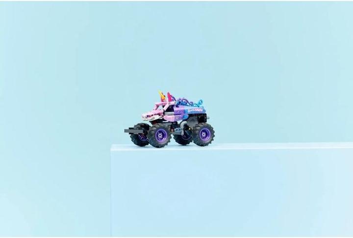 Actual product image LEGO Monster Jam Sparkle Smash mit Rückziehmotor (42220, LEGO Technic)