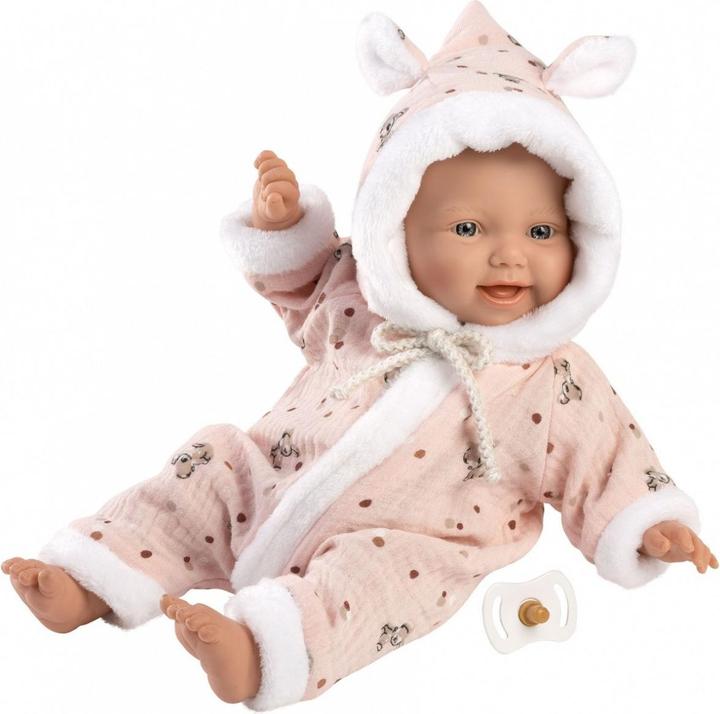 Actual product image Llorens Baby doll with jumpsuit