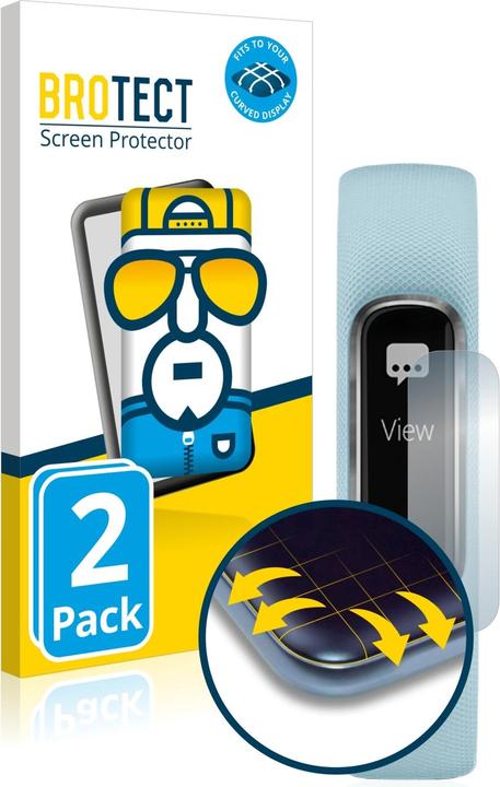 Productafbeelding BROTECT Volledig bedekkende screen protector (Vivosmart 4)
