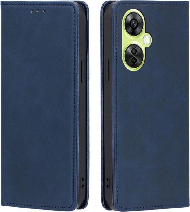 Image du produit Cover-Discount OnePlus Nord CE 3 Lite - Stand Flip Case Housse bleu foncé (OnePlus Nord CE 3 Lite)