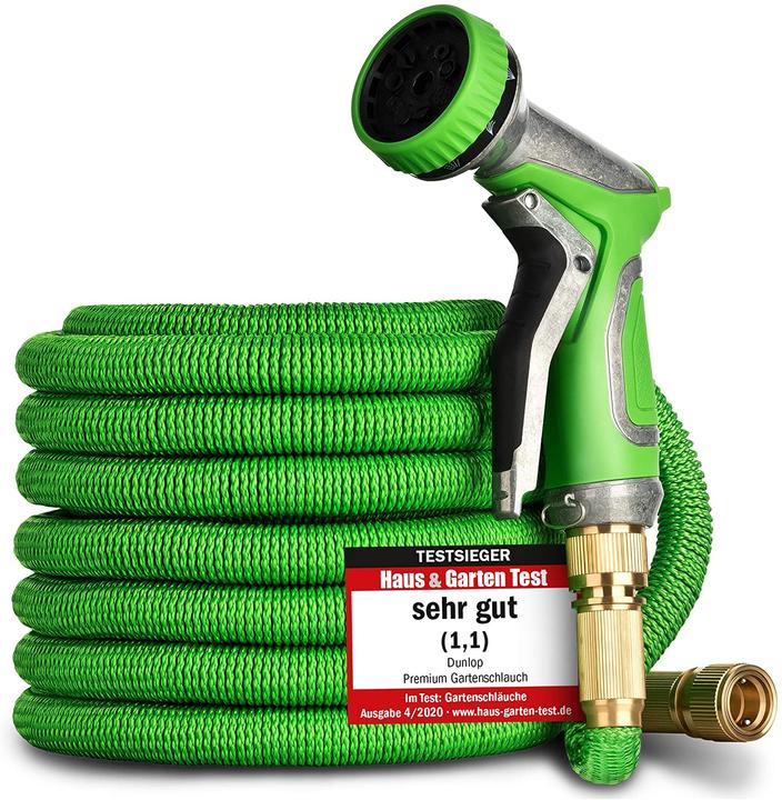 Produktbild Dunlop Gartenschlauch flexibel dehnbar, 22,5 Meter