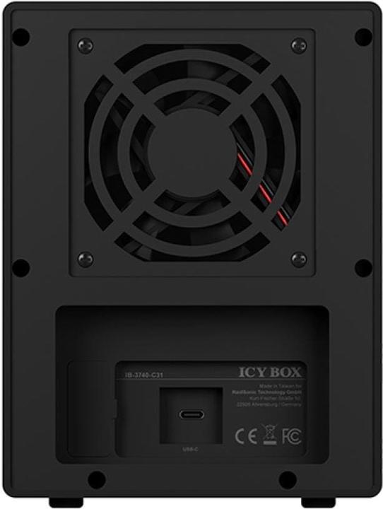 Immagine prodotto Icy Box Custodia per 4x HDD/SSD, IB-3740-C31 (2.5", 3.5")