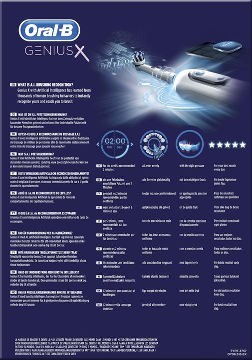 Immagine prodotto Oral-B Genius X Design Edition Blush Pink (Spazzolino oscillante)