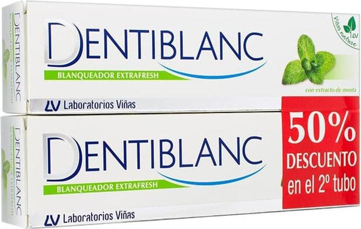 Produktbild Dentiblanc Extrafresh Whitening mit Minzextrakt - Packung mit 2 x 100 ml (200 ml)