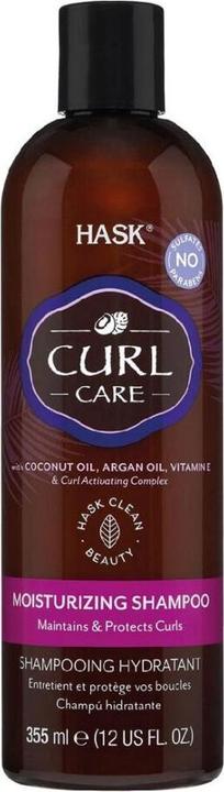 Produktbild Hask CURL CARE moisturizing shampoo 355 ml (355 ml, Flüssiges Shampoo)