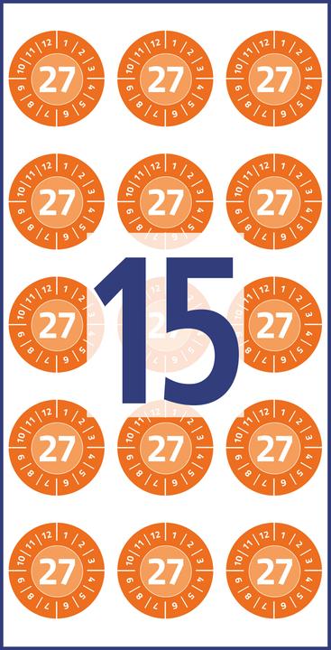 Produktbild Avery Prüfplaketten