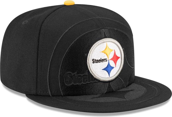 Produktbild New Era 59Fifty Fitted Cap SPILL Pittsburgh Steelers - 7 3/8 (7 3/8)