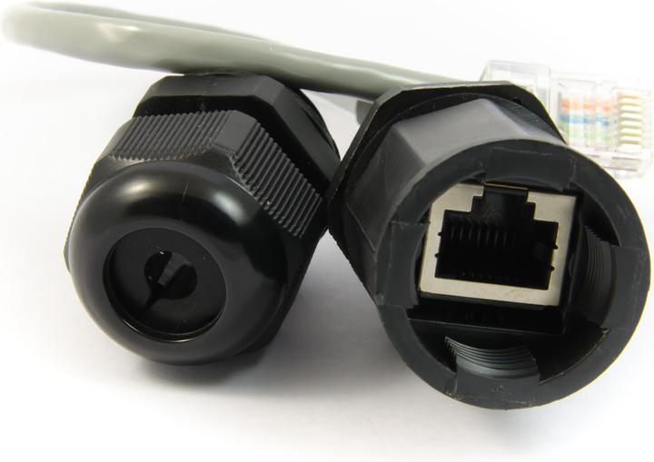 Image du produit Purecrea Presse-étoupe Ethernet RJ45 IP67 (Raccord réseau)