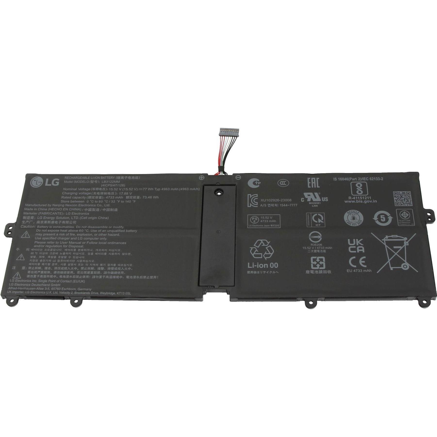 LG LB3122MM (4 Zellen, 4960 mAh), Notebook Akku