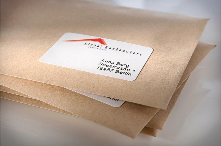 Actual product image Avery Recycling address labels