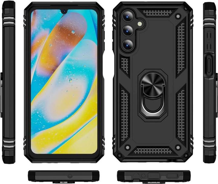 Produktbild Cover-Discount Galaxy A15 - Armor Case mit Kickstand schwarz (Samsung Galaxy A15)