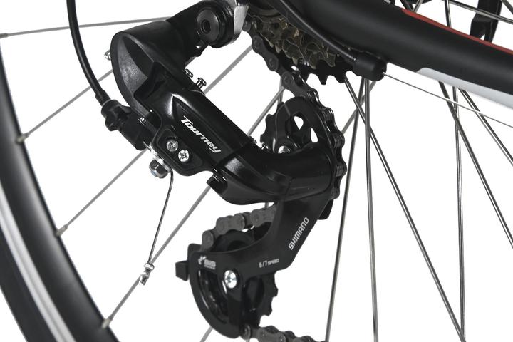 Immagine prodotto Wyld Rennrad 28" Whirlwind 50 Schwarz 14 Gänge (58 cm)