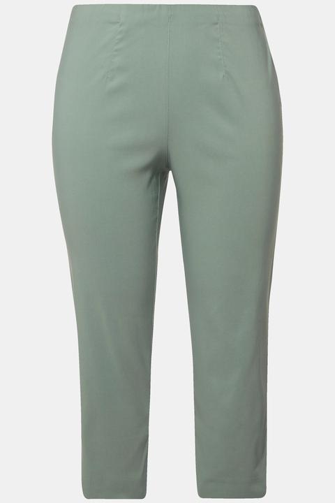 Produktbild Ulla Popken Bengalinhose, wadenlang, Elastikbund, Stretch (62)