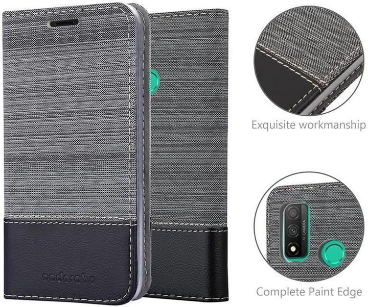 Produktbild Cadorabo Book Jeans Optik Cover (Huawei P Smart (2020))