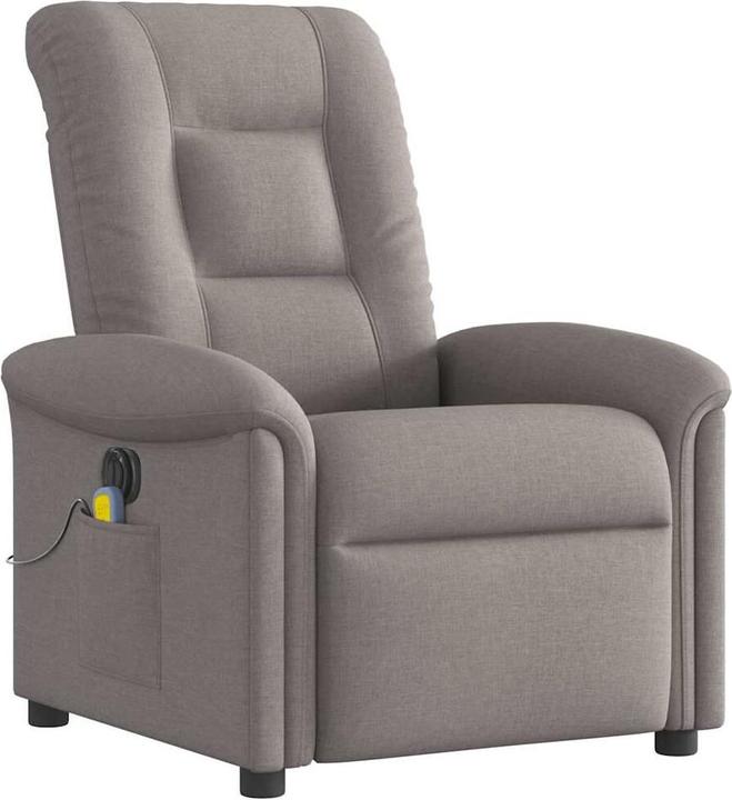 Produktbild VidaXL Massagesessel Elektrisch Taupe Stoff