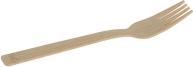 Pacovis Gabel Bambus 17cm, 100% nachwachsende Rohstoffe, Packung à 100 Stück (100 x)