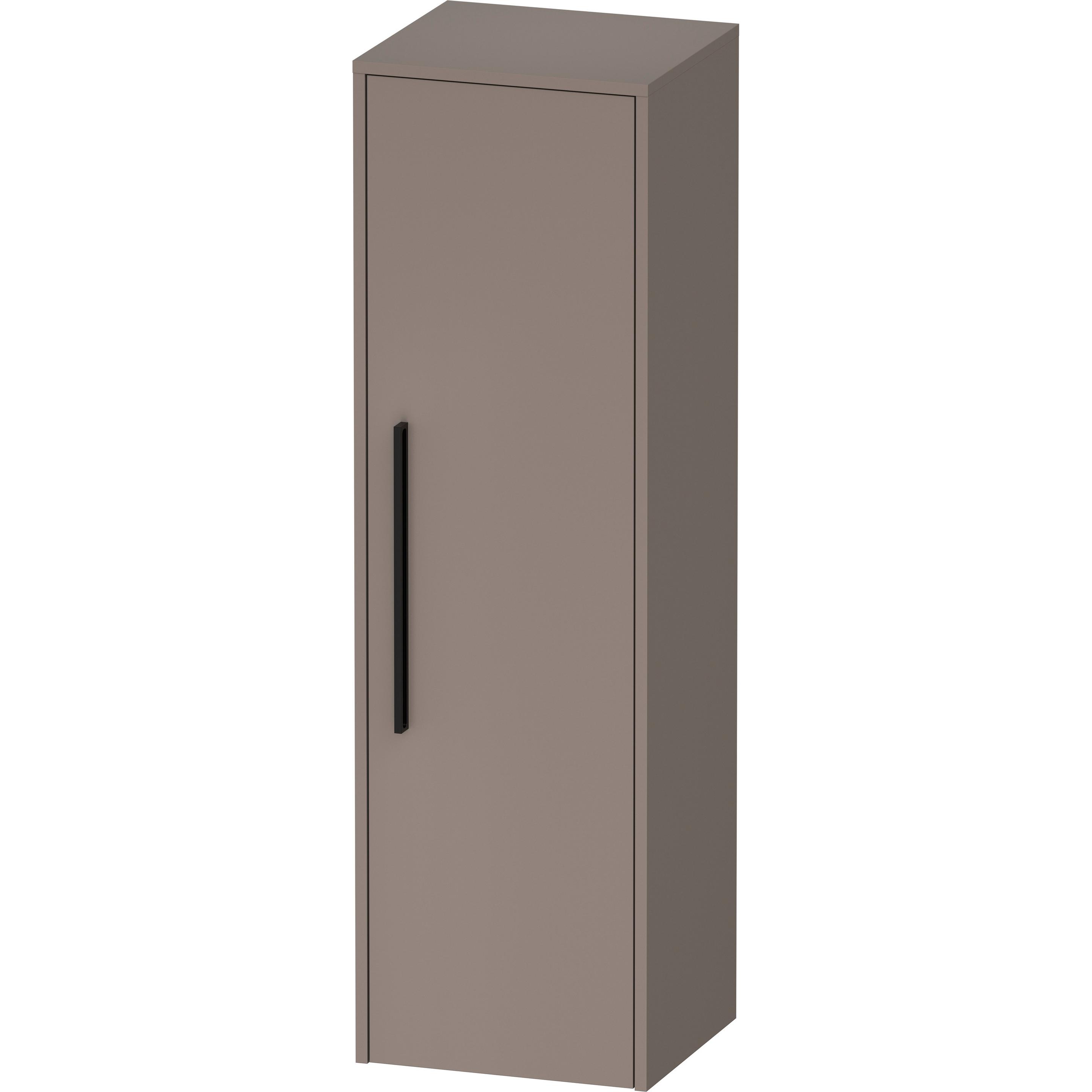 Duravit, Badezimmerschrank, D-Code Halbhochschrank, 1 Tür mit Anschlag rechts, 400x360x1320mm, mit Griff